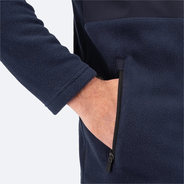 2026 Zhik Herrer Hybrid Fleece Jakke JKT-0035 - Midnight Blue